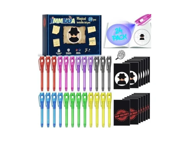 Jimmidda Invisible Ink Pen Spy Game For Kids Party… – Coupon
