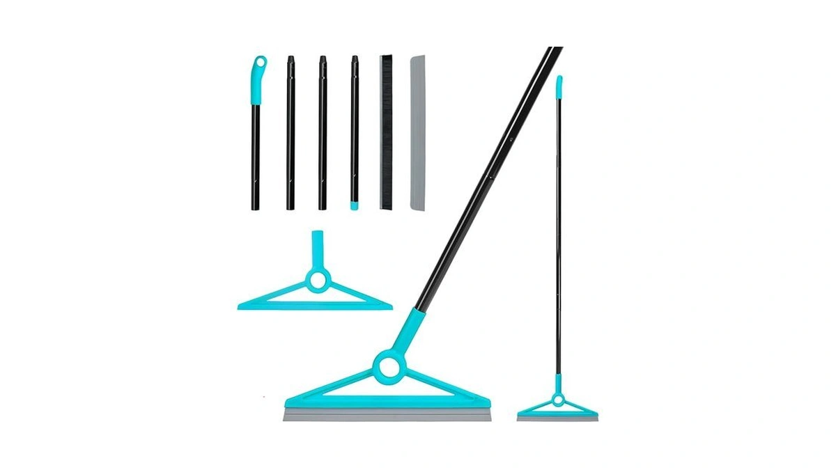 Mavriz Air Broom For Dust Hair Liquids Silicone... - Coupon