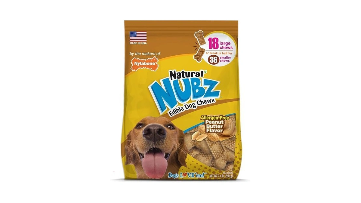 Nylabone Nubz Natural Dog Chew Treats For Large... - Coupon