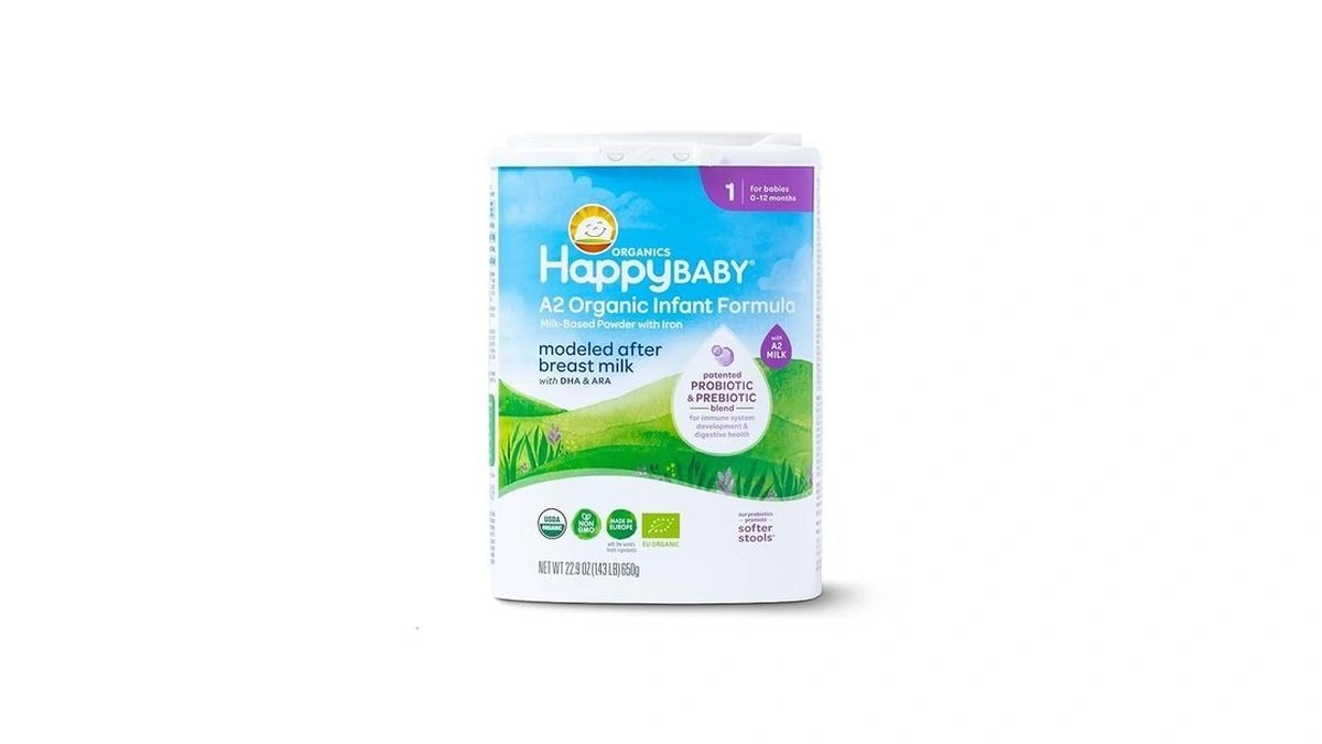 Happy Baby Organics Stage 1 A2 Infant Formula 0 12... - Coupon