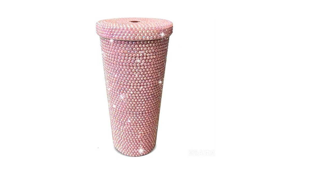 Gybyw 26oz Bling Rhinestone Studded Tumbler With... - Coupon