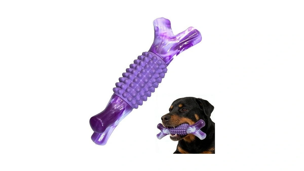 Dog Chew Toys For Aggressive Chewers Rubber Branch... - Coupon
