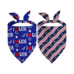 4th Of July Dog Bandanas Adjustable Independence... - Coupon