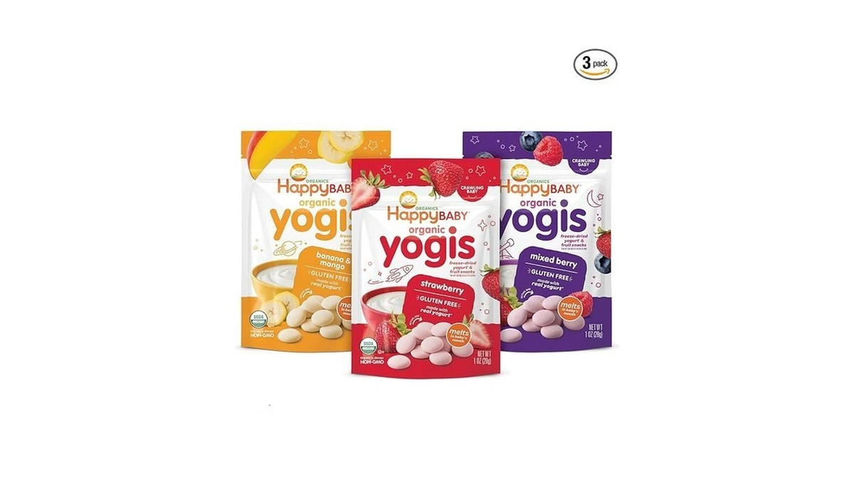 Happy Baby Organics Yogis Freeze-dried Yogurt Fruit... - Coupon