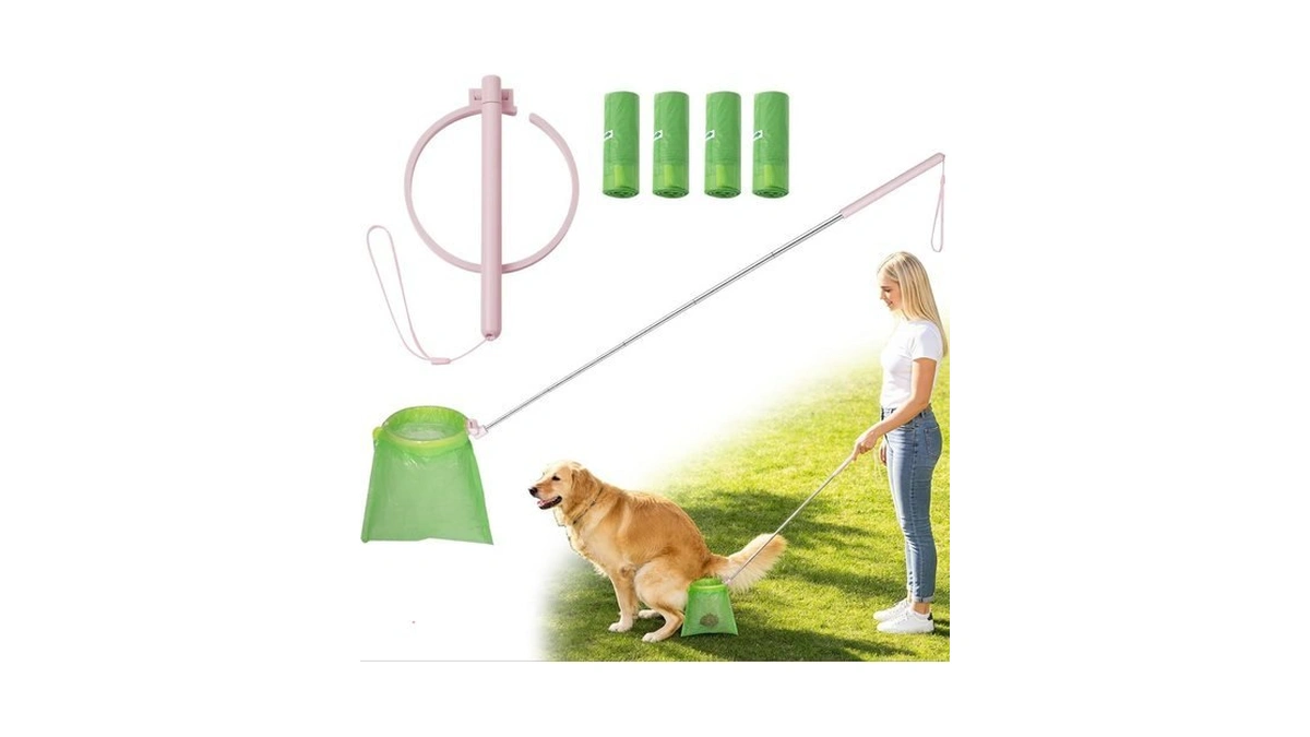 Dog Pooper Scooper 43 Extendable Pooper Scooper... - Coupon