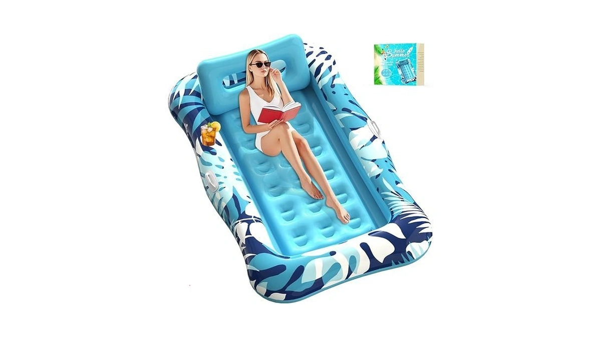 Nenrsl Pool Floats Adult 76 X48 Xl Inflatable... - Coupon