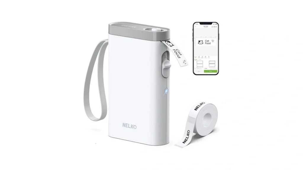Nelko Label Maker Machine With Tape P21 Bluetooth... - Coupon