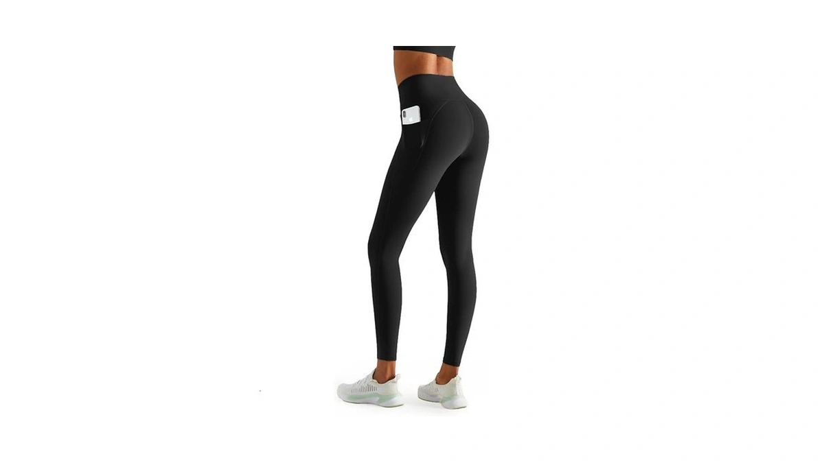 Leggings With Pockets For Women 25 Inseam High... - Coupon
