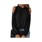 Cctoo Womens Tops Dressy Casual Cold Shoulder... - Coupon