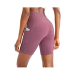 Soothfeel Women S High Waist Yoga Shorts With Side... - Coupon
