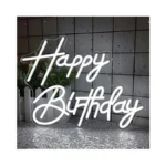 Happy Birthday Neon Sign For Wall Decor Led Happy... - Coupon