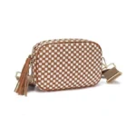 Amzfrog Small Woven Checkered Crossbody Bag For... - Coupon