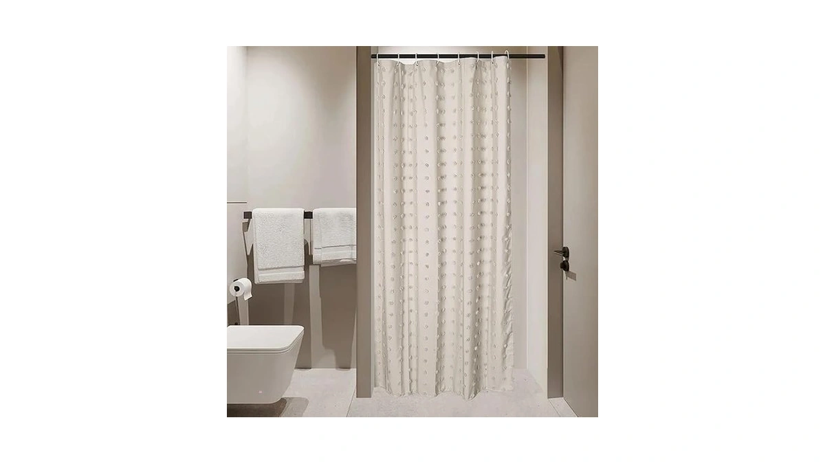 Siiluminisoy Small Stall Boho Shower Curtain Woven... - Coupon