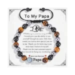 Flheart Crystal Bracelet Gifts For Men Him-8mm... - Coupon