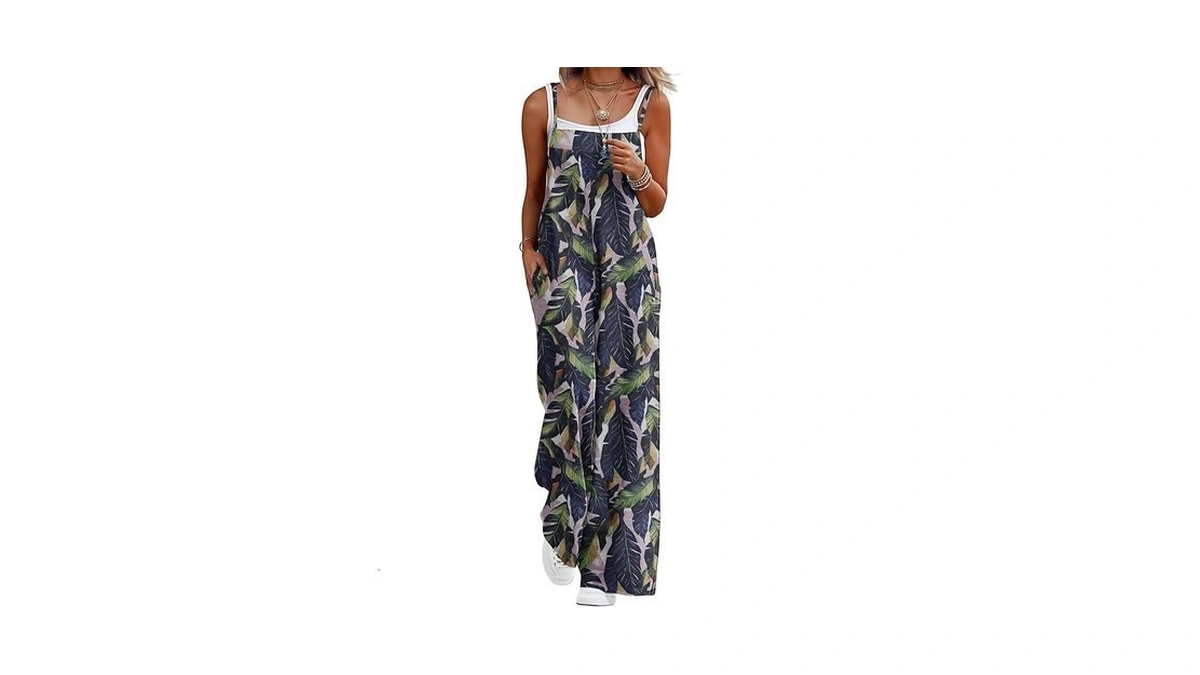 Lepunuo Jumpsuits For Women Casual Womens Rompers... - Coupon
