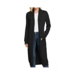 Grace Karin Womens Long Black Cardigan Sweater... - Coupon