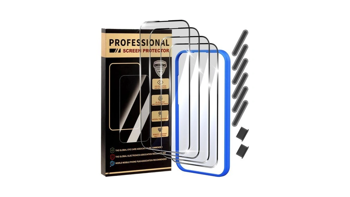 Jpyyw 4 Pack For Iphone 16 Pro Max Screen Protector... - Coupon