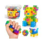 Lesong Mini Sticky Stacking Cubes For Kids 150 Pcs... - Coupon