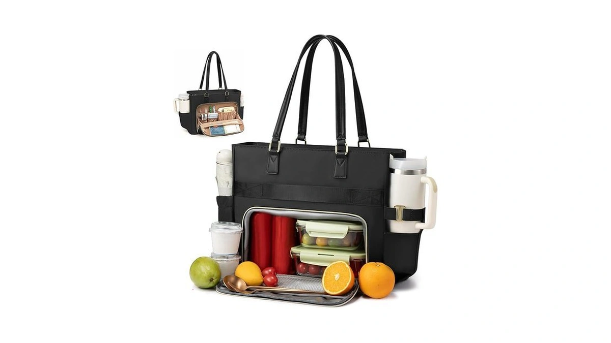 Lovevook Insulated Lunch Bag Women Work Bag With 15... - Coupon