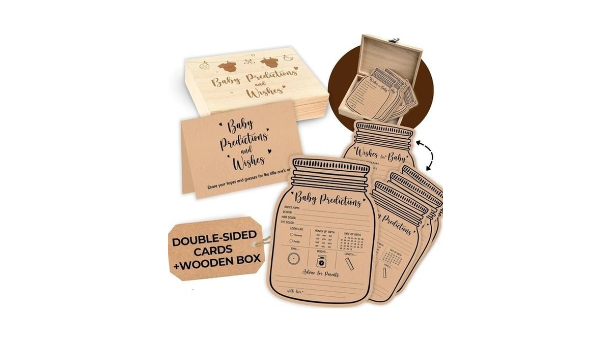 Woodamore Baby Prediction Cards For Baby Shower... - Coupon