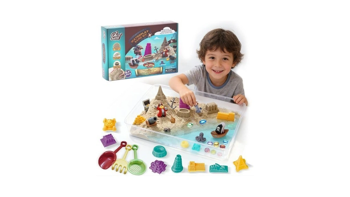 Chico Land Waterplay Sensory Sand Kit 2 2lb Pirate... - Coupon