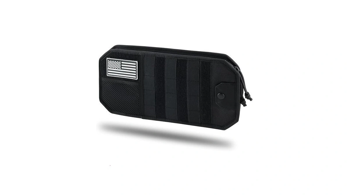 Falafa Car Sun Visor Organizer Semi-rigid Molle... - Coupon