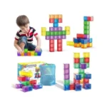 48pcs Magnetic Blocks - 1 38 Inch Building Blocks... - Coupon