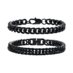 Vnox Mens Bracelet Set - Sturdy 9 Inches Stainless... - Coupon