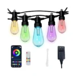 50ft Smart Outdoor String Lights Color Changing... - Coupon