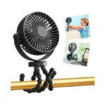 Snawowo Mini Portable Stroller Fan 3000mah Battery... - Coupon
