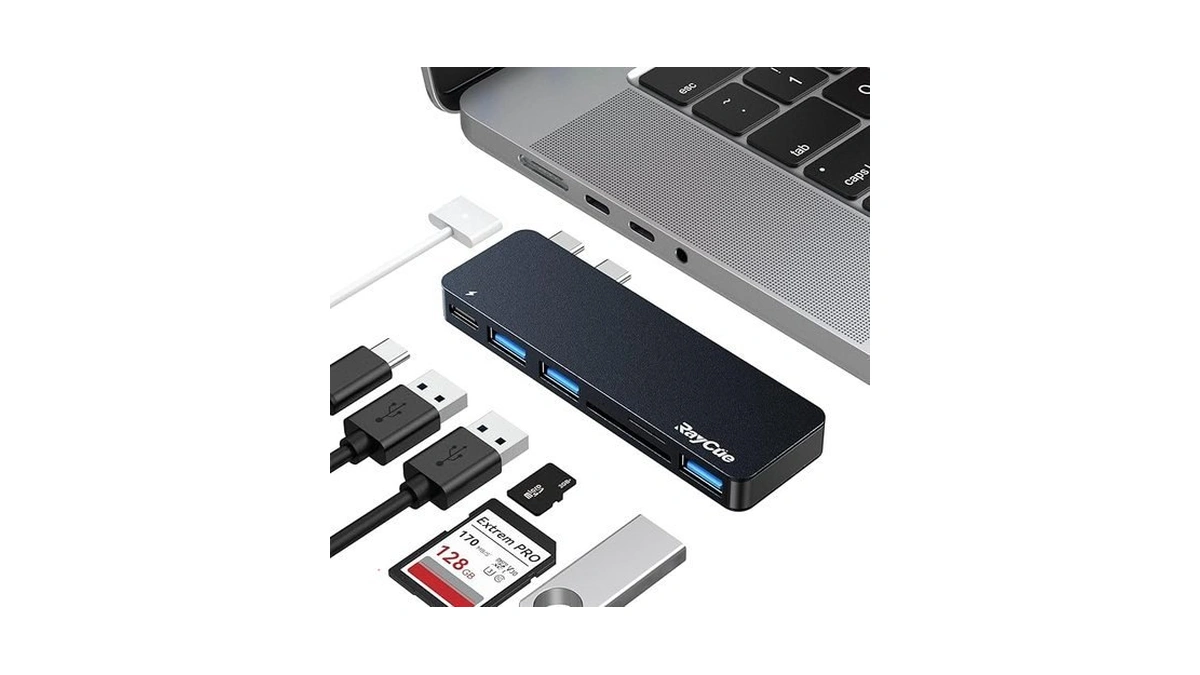 Raycue Usb C Hub Adapters For Macbook Pro Macbook... - Coupon
