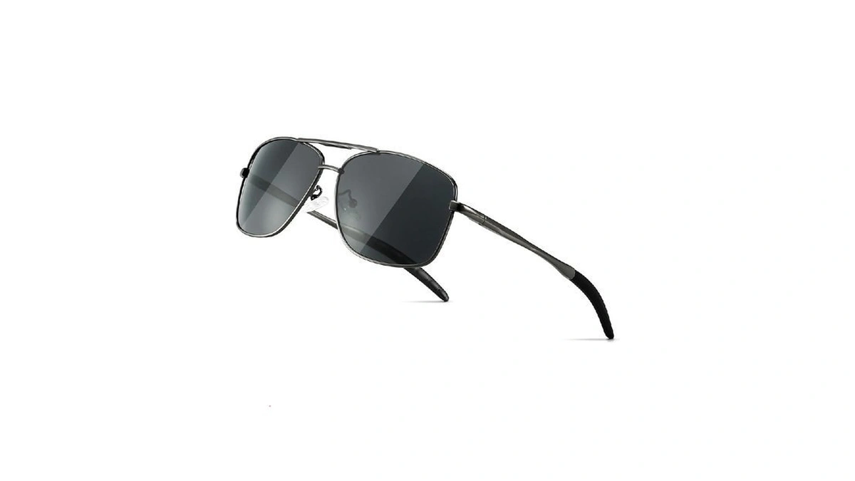 Sungait Men S Polarized Sunglasses Durable Metal... - Coupon