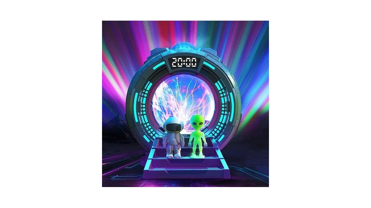 Northern Galaxy Light Projector With Plasma Ball... - Coupon