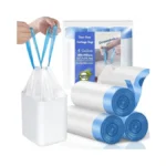 4 Gallon Trash Bags Drawstring Small Trash Bags... - Coupon