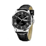 Taxau Men S Watch Black Leather Luxury Wrist Watch... - Coupon