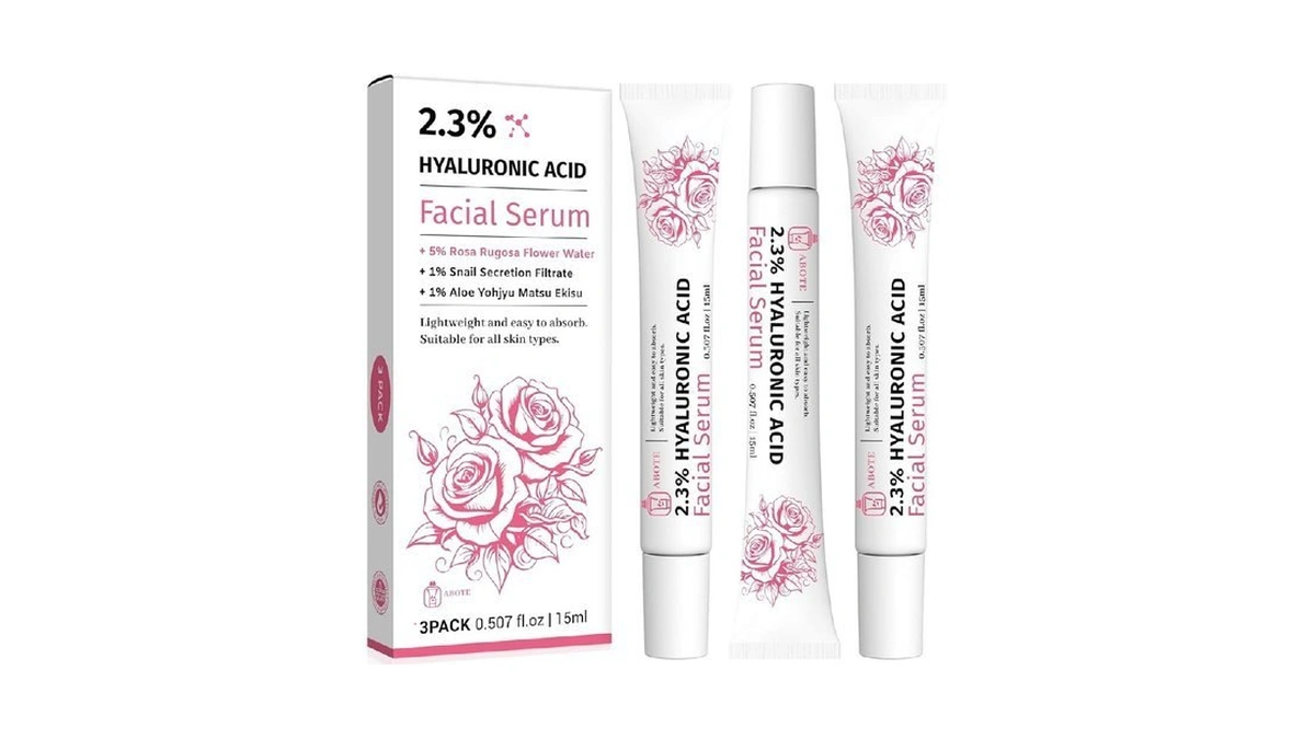 2 3 Hyaluronic Acid Serum For Face With 5 Rosa... - Coupon