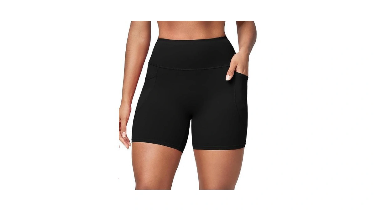 Brxl Gym Shorts Women With Pockets No Front Seam... - Coupon