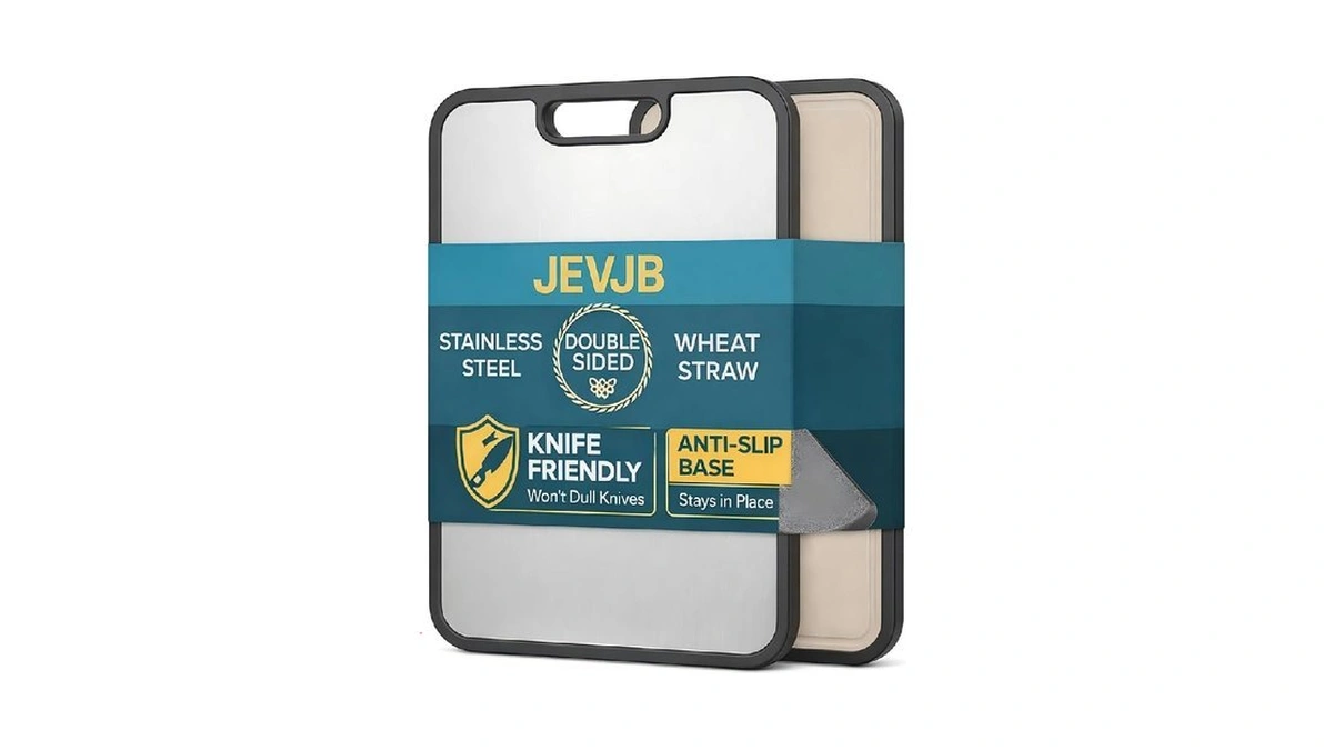 Stainless Steel Cutting Board Knife-friendly Double... - Coupon