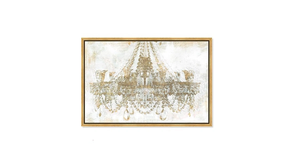 The Oliver Gal Artist Co Gold Diamonds Framed... - Coupon