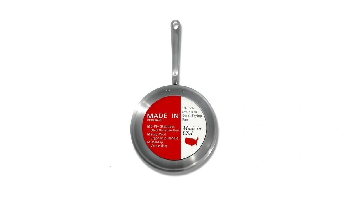 Made In Cookware 10-inch Stainless Steel Frying Pan... - Coupon