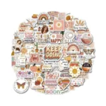 Wakemoodei 200 Vintage Inspirational Stickers Boho... - Coupon