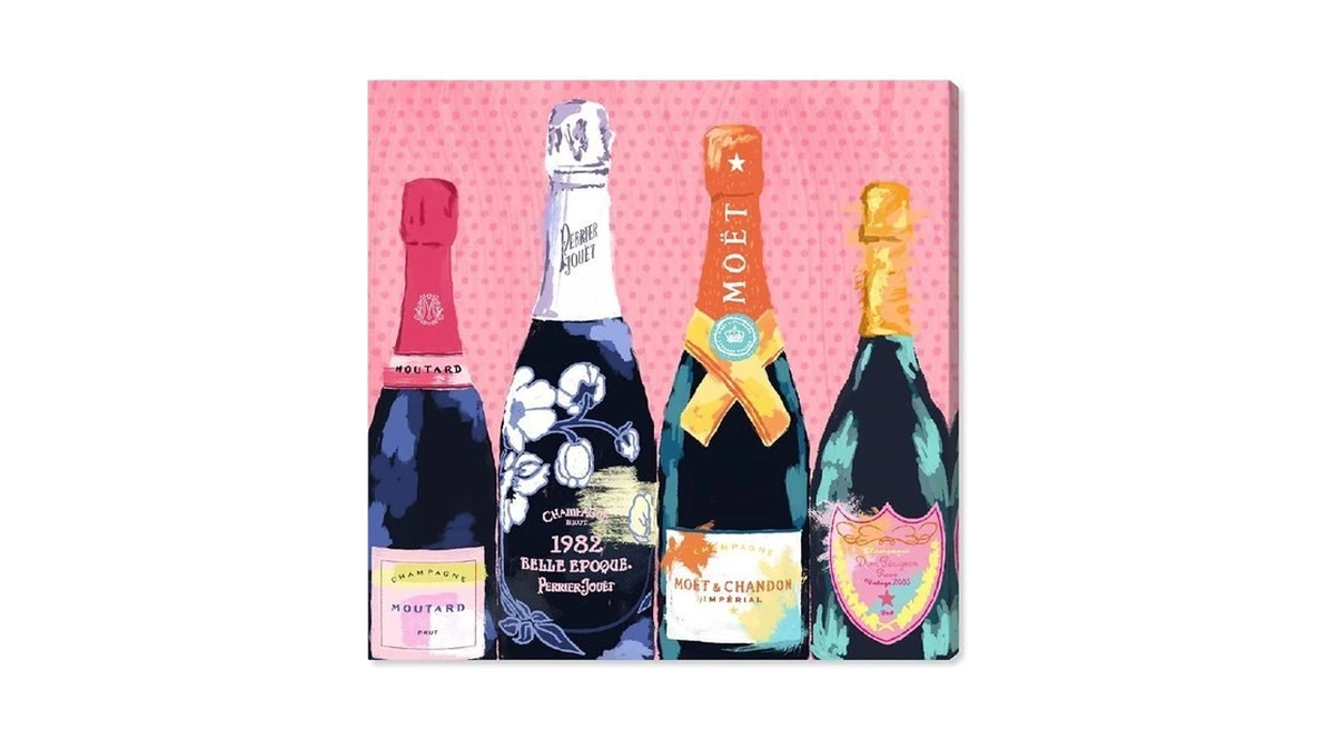 Oliver Gal Fashion And Glam Modern Canvas Wall Art... - Coupon