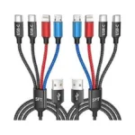 Dual Type-c 4 In 1 Multi Charging Cable For Iphone... - Coupon