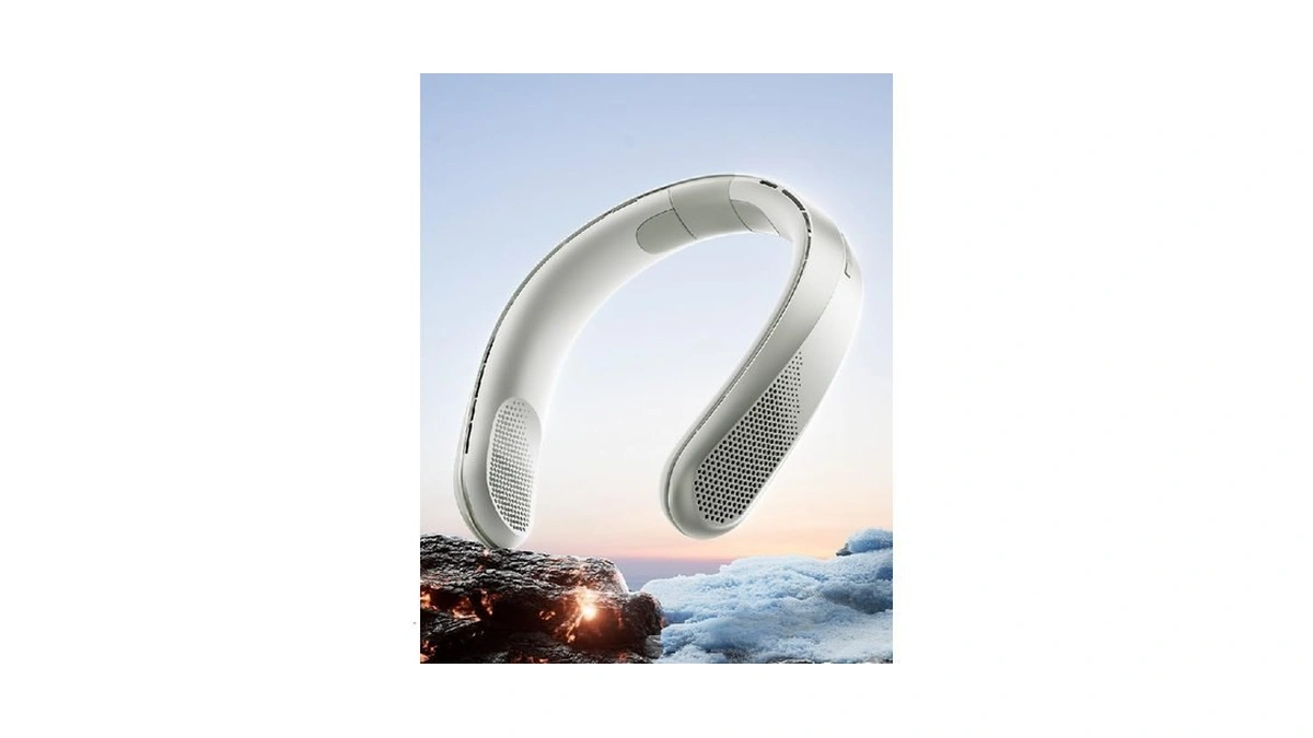 Ranvoo Neck Fan 120 Stable Adjustable Width 360... - Coupon