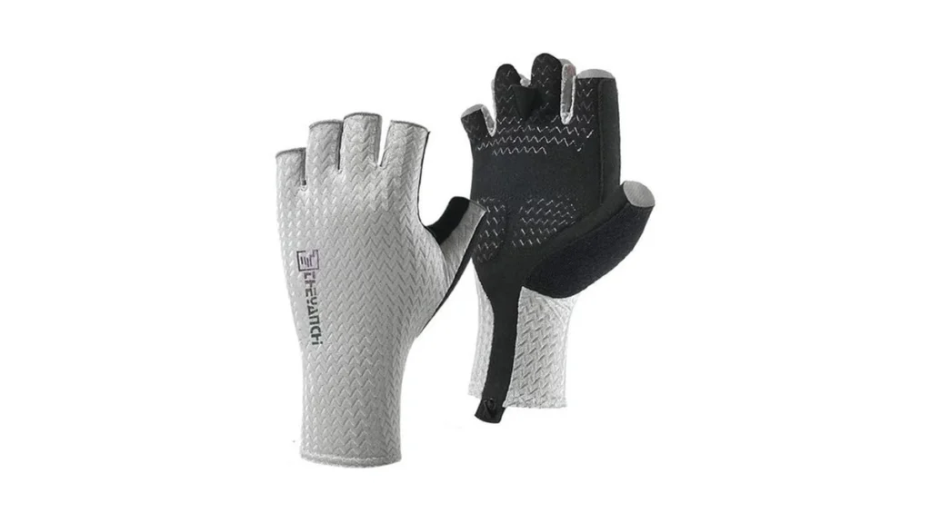 Ljcute Fingerless Fishing Gloves For Men Women Sun... - Coupon