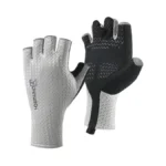 Ljcute Fingerless Fishing Gloves For Men Women Sun... - Coupon