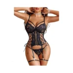 Avidlove Lingerie Set For Women Lace Corset And... - Coupon