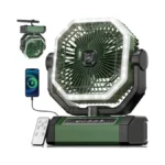 Allsion Camping Fan - 24000mah Portable Fan... - Coupon
