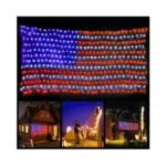 Xtf2015 Led Flag Net Lights Of The United States... - Coupon