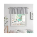 Easy Home Blackout Window Valance - 54x18 Inch... - Coupon
